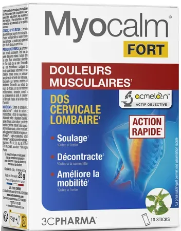 3C Pharma Myocalm Fort Schmelztabletten