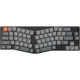 Keychron K11 Max Low-Profile Kabellose Mechanische Tastatur RGB, Bluetooth/2.4 GHz/Kabel, QMK/VIA Programmierbar, Gateron Brown Switch - Kompatibel mit Mac Windows Linux