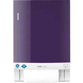 CWS Frontblende Stoffhandtuchspender Weiß