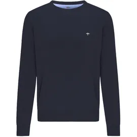 FYNCH-HATTON Strickpullover »FYNCH-HATTON Langarmpullover« mit Rundhalsausschnitt Navy 3XL