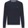 FYNCH-HATTON Strickpullover »FYNCH-HATTON Langarmpullover« mit Rundhalsausschnitt Navy 3XL