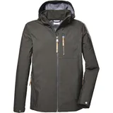 G.I.G.A. DX by killtec Gs 7 MN SFTSHLL Jckt Softshell Jacke Mit Abzippbarer Kapuze/Outdoorjacke, grün XXL