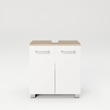 Phoenix Group Cosmo Waschbeckenunterschrank, Kunststoff, Weiß, 60,2x63,5