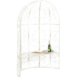 CLP Halbpavillon Rosie mit Sitzbank : Farbe - antik-creme