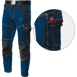 Art.Master Arbeitsbekleidung ART.MaSter JEANS Blau S - Blau - S