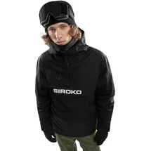 Siroko Herren Wintersport snowboardjacke für W6 Bruson Schwarz schwarz S