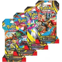 Pokémon 10055-101 Mega Evolution ME01 Sleeved Booster