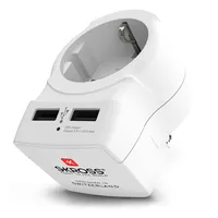 SKROSS Adapter Weiß