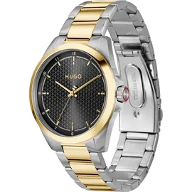 Hugo SEAM Quarz Edelstahlarmband 1530452