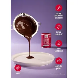 Xucker Vegane Schokodrops Zartbitterschokolade 750 g