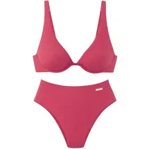 ELBSAND Bügel-Bikini Damen Rot 38 Cup F