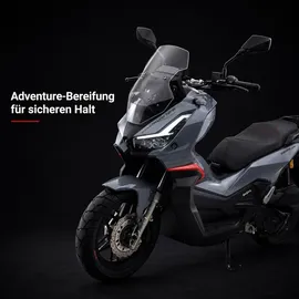 Burnout QS125 ADV 125 ccm 11,0 PS 99 km/h Grau