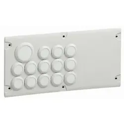Legrand 036496 Cabstop IP55, Kabeleinführungsplatte, Anzahl der Einführungen: 30 1
