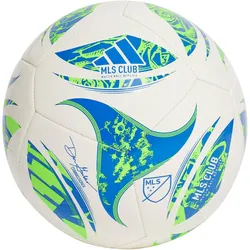 adidas MLS Club Freizeitball 2025 JH1308 - white/green/glory blue 5