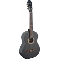 Stagg C440 Klassische Gitarre – Schwarz Gitarre Volle Größe