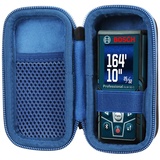 co2CREA Hart Tasche für Bosch Professional Laser Entfernungsmesser GLM 40 /GLM 50 C /GLM165-10 /Bosch Blaze Pro GLM165-40(Nur Hülle) (Schwarz/Blau)