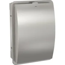 KWC AR Hygieneabfallbehälter, STRATOS, Edelstahl, UP, 232x331x135 mm