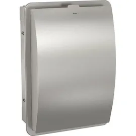 KWC AR Hygieneabfallbehälter, STRATOS, Edelstahl, UP, 232x331x135 mm