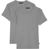 Marc O'Polo Iconic Rib Unterhemd, 2er-Pack, für Herren, GREY, XL