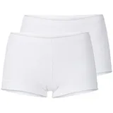 Odlo Damen Unterwäsche Panty CUBIC 2 Pack 192231-10440 XL - white-snow white - XL