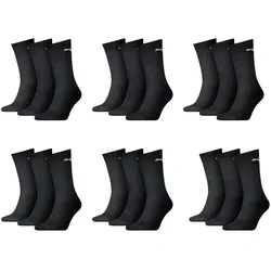 Puma Sportsocken Regular Crew Socken Sport 18-Pack schwarz - 35-38