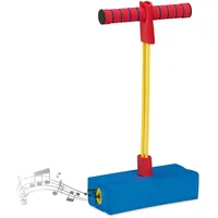 Relaxdays Pogo Jumper für Kinder, bis 80 kg, Hüpfspielzeug
