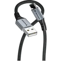 Verbatim USB-A auf USB-C 12 m Schwarz