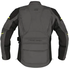Richa Infinity 3 Motorradjacke Schwarz/Grau/Neongelb 3XL