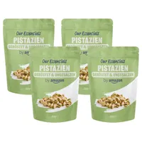 by Amazon Pistazien geröstet & ungesalzen, 250g (1er-Pack) (Packung mit 4)