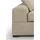xonox Eckcouch Strukturstoff 3-Sitzer Beige