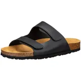 LICO Pantolette Bioline Velcro schwarz