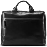 JOST Skagen Aktentasche Leder 38 cm Laptopfach schwarz