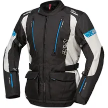 IXS Lorin ST Textiljacke Schwarz/Grau/Blau XL