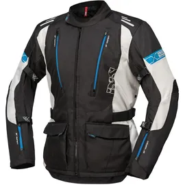 IXS Lorin ST Textiljacke Schwarz/Grau/Blau XL