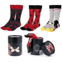 Cerdá Minnie Socken 3 Paare Bunt 36-43