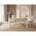 WFL GROUP Lindberg 160 x 76,5 x 80 cm ausziehbar Eiche Sonoma Hellbraun