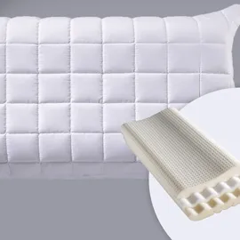 billerbeck Wellneck Nackenstützkissen 40 x 80 cm Weiß