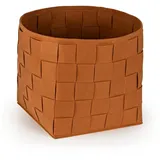 N8WERK Aufbewahrungskorb Filz Aufbewahrungsbox in S, M und L, S: 24x24cm, M: 32x32cm, L: 40x40cm braun 40 cm x 40 cm x 40 cm