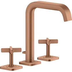 3-Loch Waschtischarmatur Axor Citterio E Standmodell chrom
