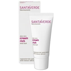 Santaverde Aloe Vera Creme Rich ohne Duft