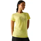Regatta Escade Kurzarm-T-Shirt Gelb 40
