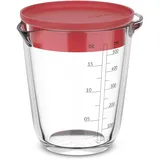 Mepal Messbecher Chef it 500 ml Glas Rot