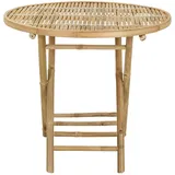 vidaXL Gartentisch 80 x 70 x 1 cm Braun