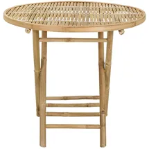 vidaXL Gartentisch 80 x 70 x 1 cm Braun
