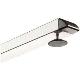 Hammerbacher Schreibtisch OS 16 weiß / Silber