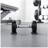 vidaXL Gummiwalze Schwarz 2000 x 8 x 0,3 cm