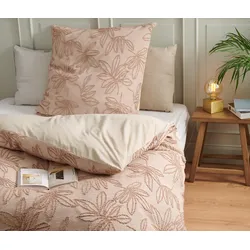 Tchibo - Bettwäsche mit getufteter Verzierung - beige