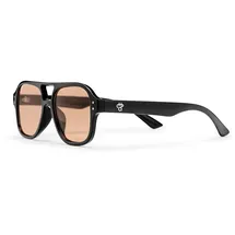 CHPO Cocas Sonnenbrille ONESIZE S1 Shiny Black/Light Orange