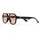 CHPO Cocas Sonnenbrille ONESIZE S1 Shiny Black/Light Orange
