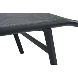 Siena Garden Tauro Klappliege 182 x 69 x 113 cm Grau